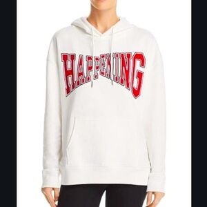 SANDRO Happening hooded graphic sweatshirt
